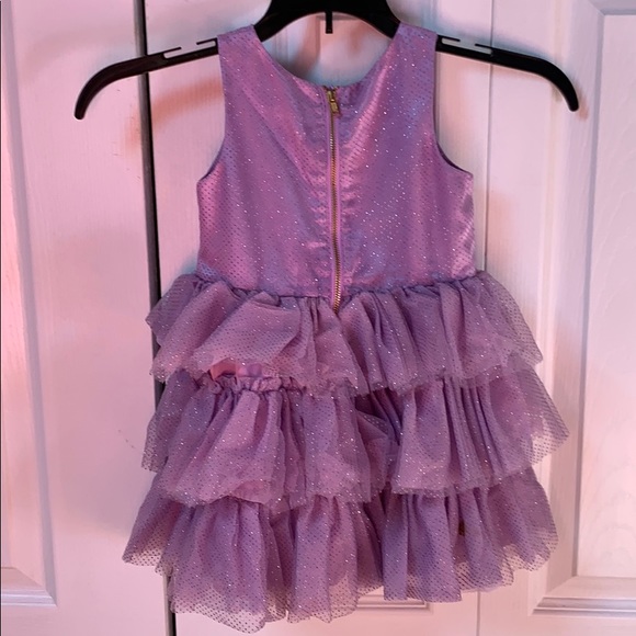 Purple sparkle party dress - Picture 3 of 4